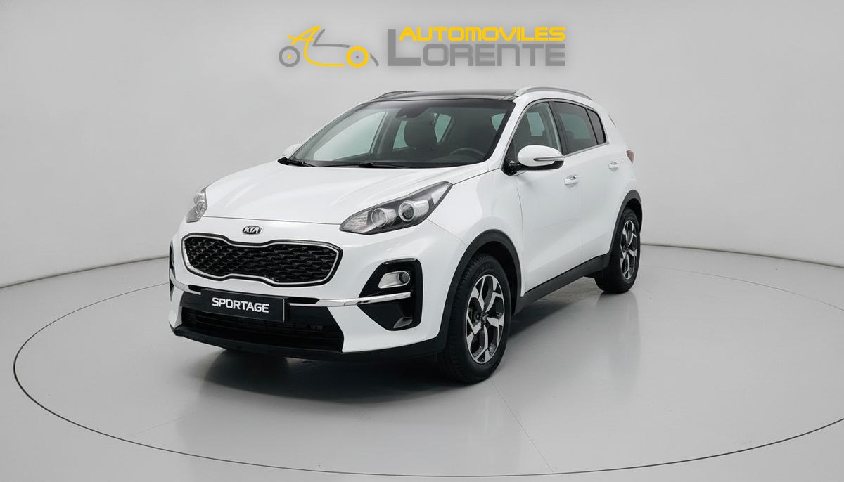 Kia Sportage en el plató de Automóviles Lorente